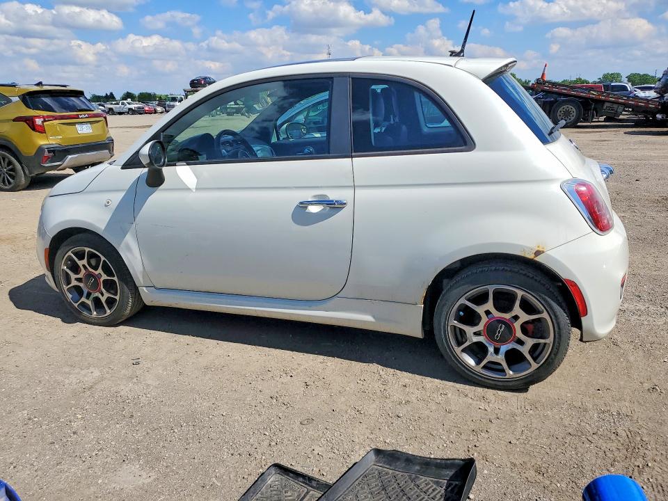 2012 Fiat 500 მანქანა იყიდება აუქციონზე, vin: 3C3CFFBR9CT107876, აუქციონის ნომერი: 56853856