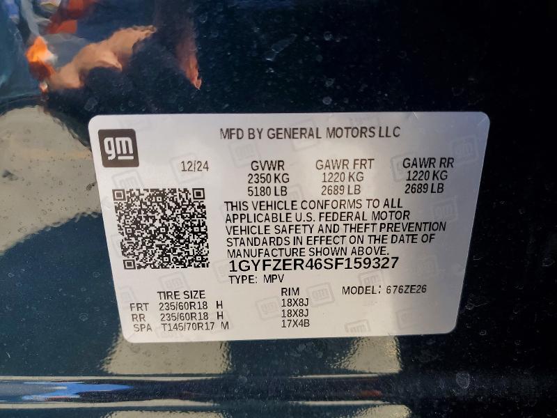 Продаж на аукціоні авто 2025 Cadillac Xt4, vin: 1GYFZER46SF159327, номер лоту: 58055346