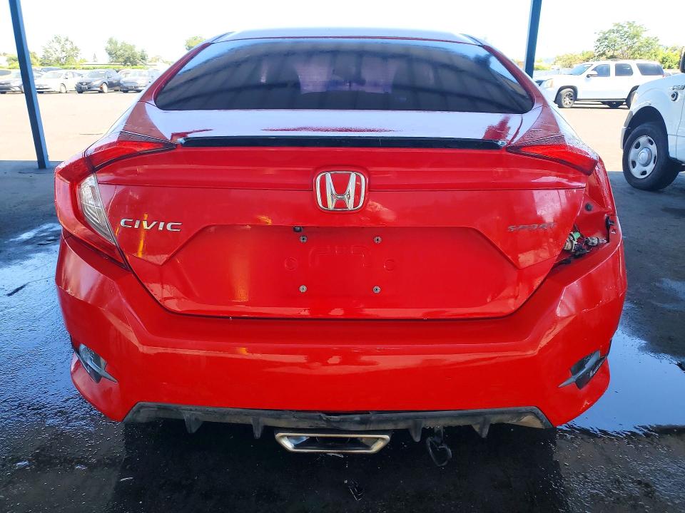 2021 Honda Civic მანქანა იყიდება აუქციონზე, vin: 2HGFC2F87MH540314, აუქციონის ნომერი: 58133776