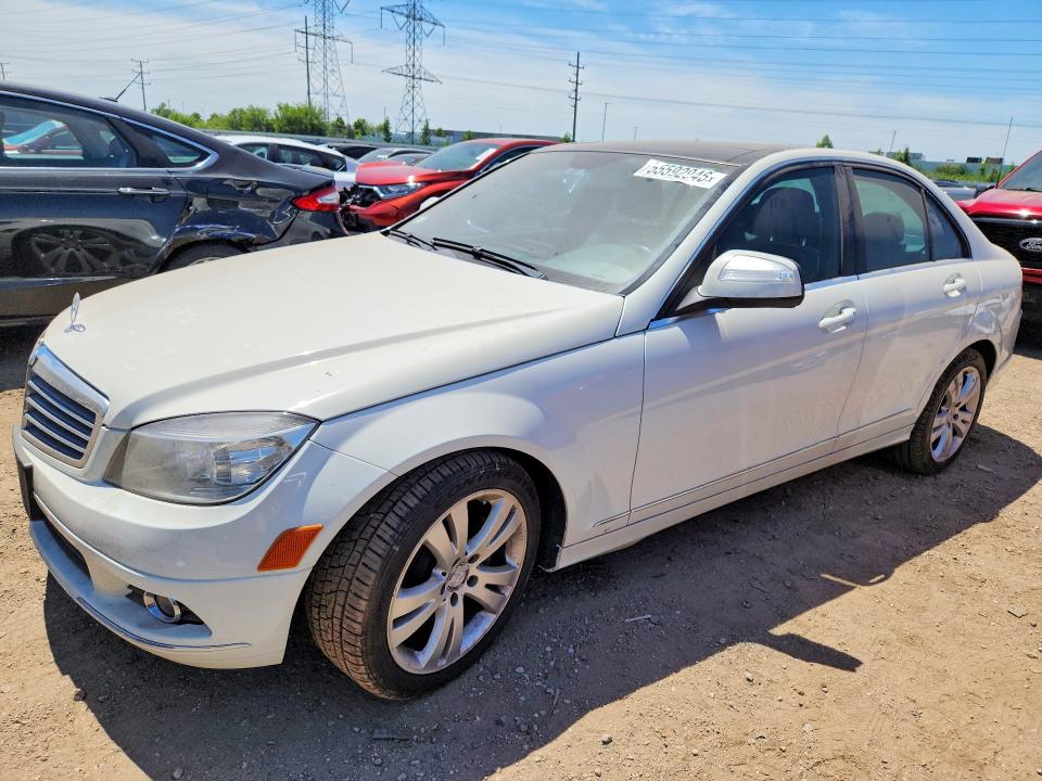55592946 :رقم المزاد ، WDDGF54X38R039471 vin ، 2008 Mercedes-benz C مزاد بيع