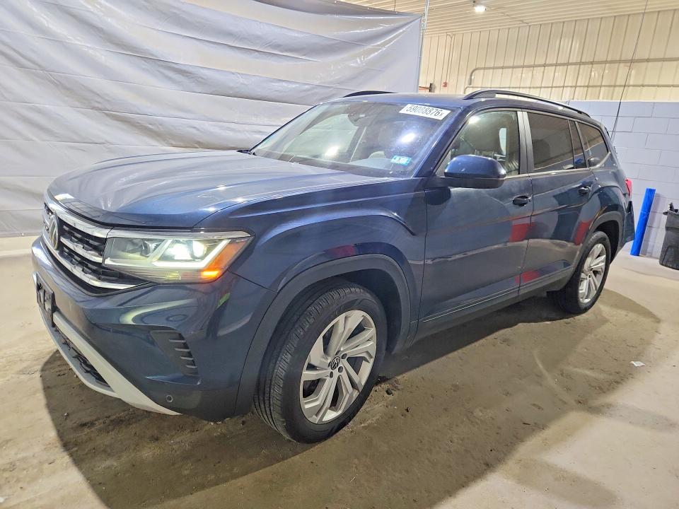 59088876 :رقم المزاد ، 1V2KR2CA8NC507716 vin ، 2022 Volkswagen Atlas مزاد بيع