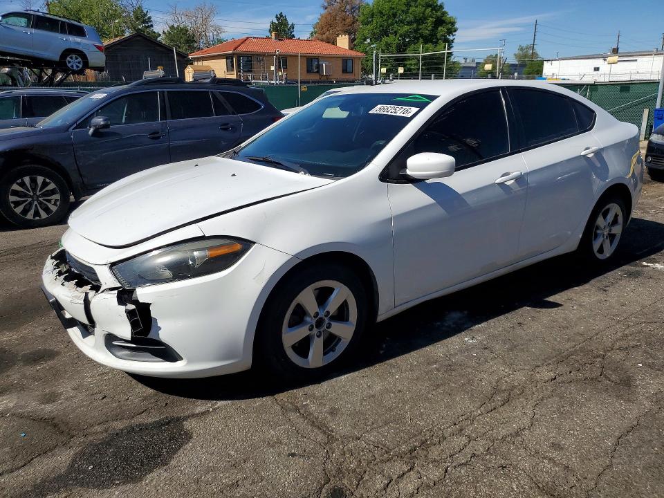 2015 Dodge Dart მანქანა იყიდება აუქციონზე, vin: 1C3CDFBB4FD320026, აუქციონის ნომერი: 56625216