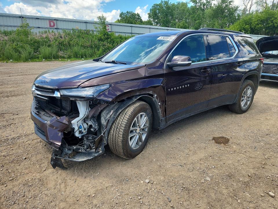 57933076 :رقم المزاد ، 1GNEVGKW9PJ291515 vin ، 2023 Chevrolet Traverse مزاد بيع
