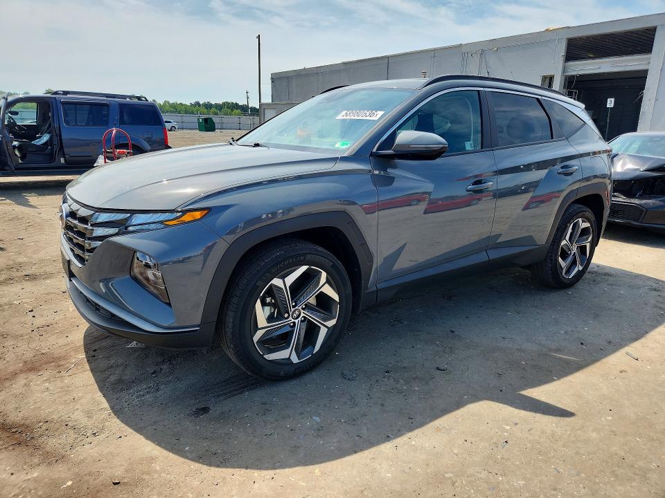 58980636 :رقم المزاد ، 5NMJFCDE4RH410131 vin ، 2024 Hyundai Tucson مزاد بيع