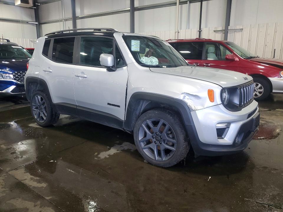 2019 Jeep Renegade მანქანა იყიდება აუქციონზე, vin: ZACNJBB19KPK40646, აუქციონის ნომერი: 55349956