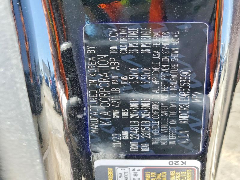 Aukcja sprzedaży 2024 Kia Niro, vin: KNDCR3LE9R5153990, numer aukcji: 55596136