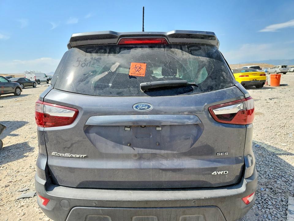 Продаж на аукціоні авто 2020 Ford Ecosport, vin: MAJ6S3JL8LC349365, номер лоту: 57078626