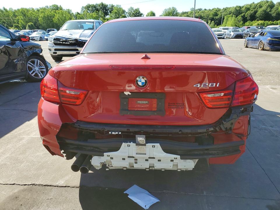 55788836 :رقم المزاد ، WBA3V5C51FP752189 vin ، 2015 Bmw 428 مزاد بيع