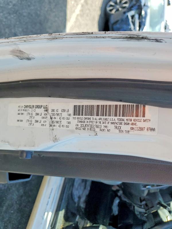 56090536 :رقم المزاد ، 3C6JR7AT3EG176613 vin ، 2014 Ram 1500 مزاد بيع