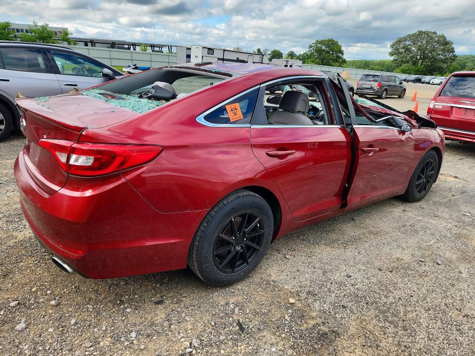 2016 Hyundai Sonata მანქანა იყიდება აუქციონზე, vin: 5NPE24AFXGH280792, აუქციონის ნომერი: 57594556