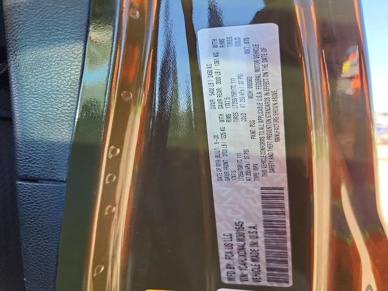 2020 Jeep Wrangler Unlimited მანქანა იყიდება აუქციონზე, vin: 1C4HJXDN4LW301645, აუქციონის ნომერი: 55830076