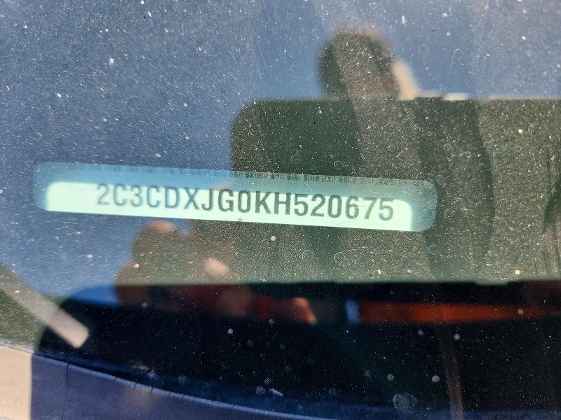 Aukcja sprzedaży 2019 Dodge Charger, vin: 2C3CDXJG0KH520675, numer aukcji: 58862176