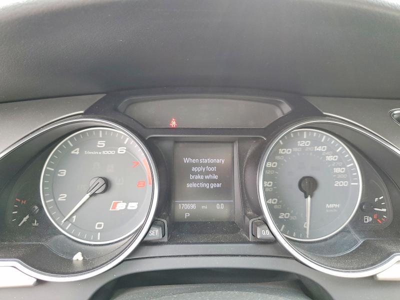 2009 Audi S5 მანქანა იყიდება აუქციონზე, vin: WAURV78TX9A046875, აუქციონის ნომერი: 58245596