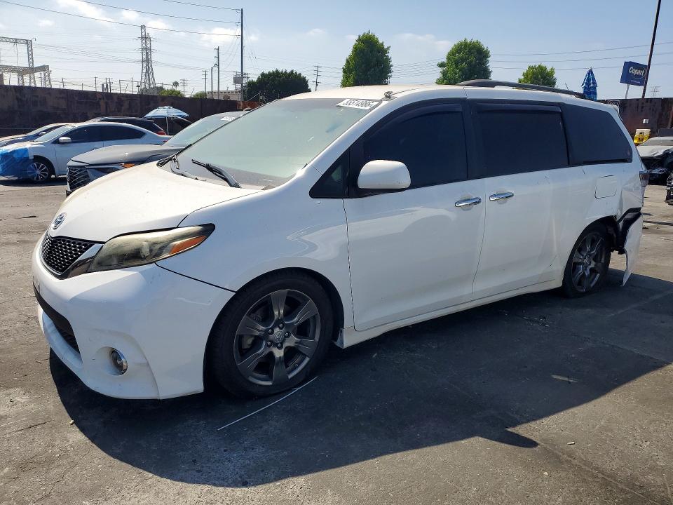 Продажа на аукционе авто 2017 Toyota Sienna, vin: 5TDXZ3DC2HS786712, номер лота: 55514986