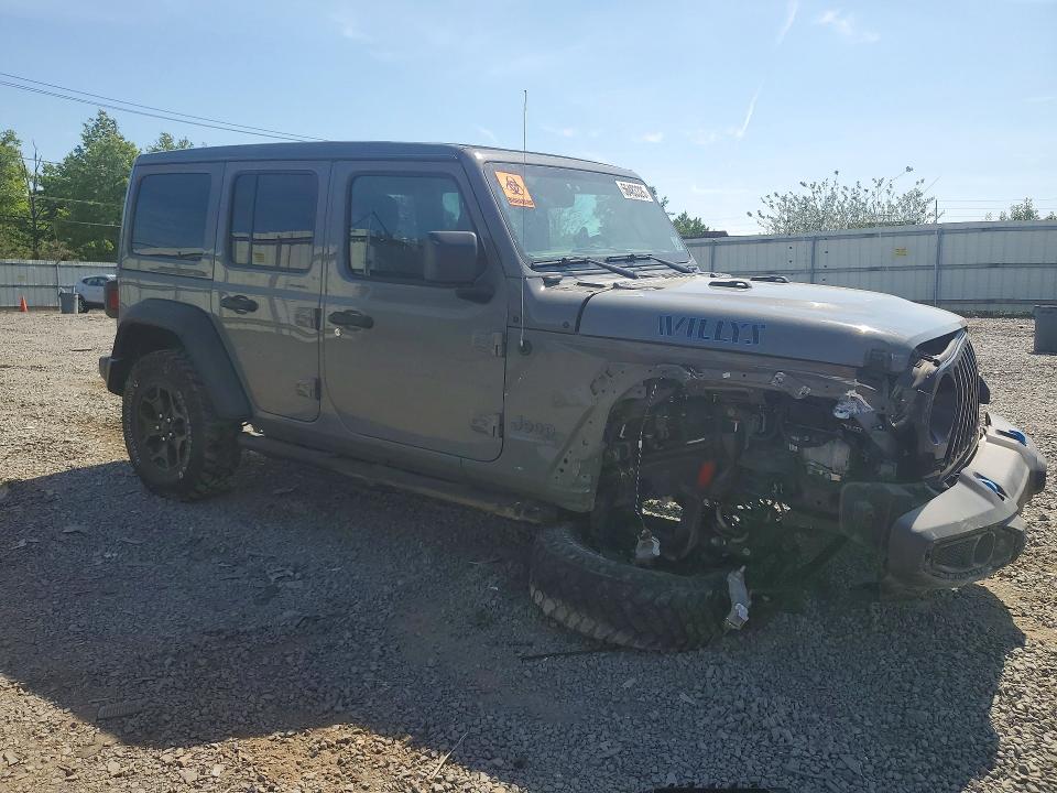 2023 Jeep Wrangler მანქანა იყიდება აუქციონზე, vin: 1C4JJXN61PW610617, აუქციონის ნომერი: 56483326