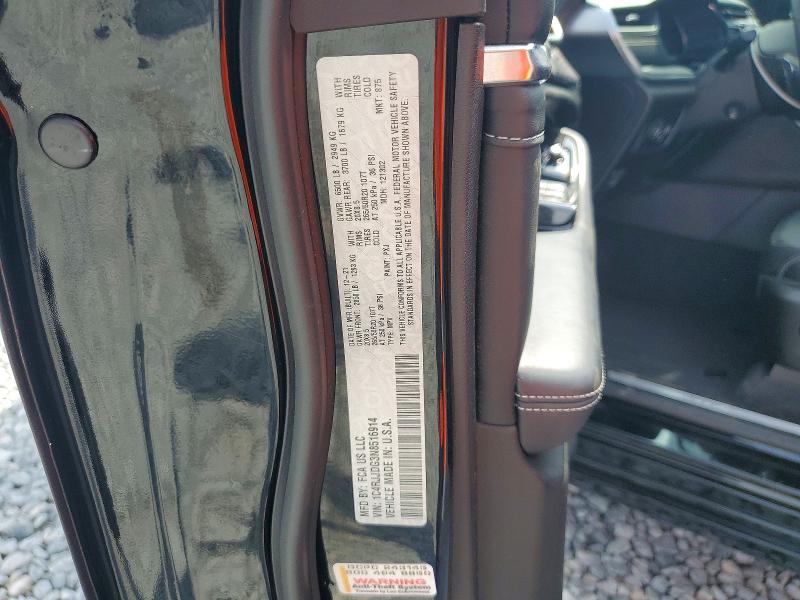 59076786 :رقم المزاد ، 1C4RJJDG3N8516914 vin ، 2022 Jeep Grand Cherokee مزاد بيع