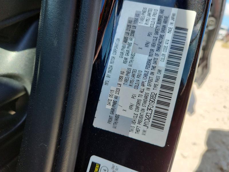 Aukcja sprzedaży 2015 Mazda 5, vin: JM1CW2CL3F0190852, numer aukcji: 57089636