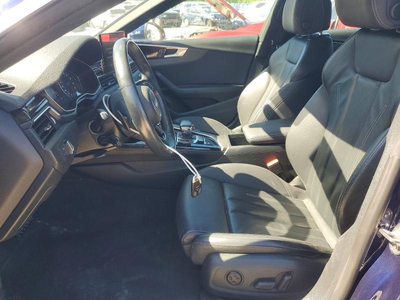 2021 Audi A5 მანქანა იყიდება აუქციონზე, vin: WAUDACF54MA058273, აუქციონის ნომერი: 56603116