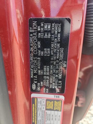 58959446 :رقم المزاد ، KNDJ23AU5L7081140 vin ، 2020 Kia Soul مزاد بيع