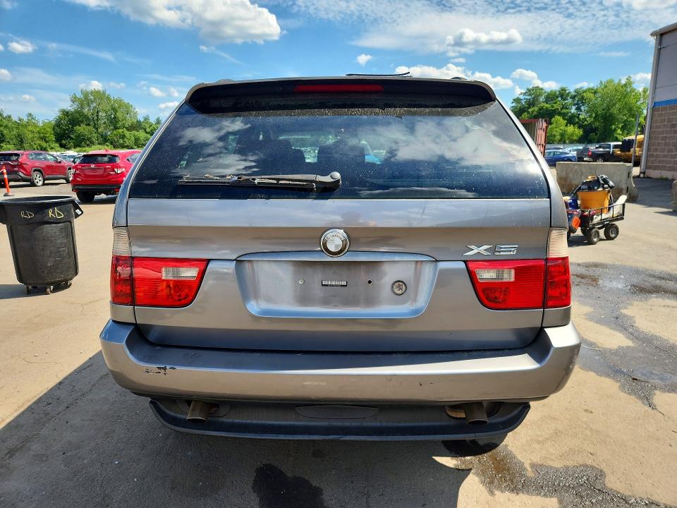 2006 Bmw X5 მანქანა იყიდება აუქციონზე, vin: 5UXFA13586LY28050, აუქციონის ნომერი: 58915876