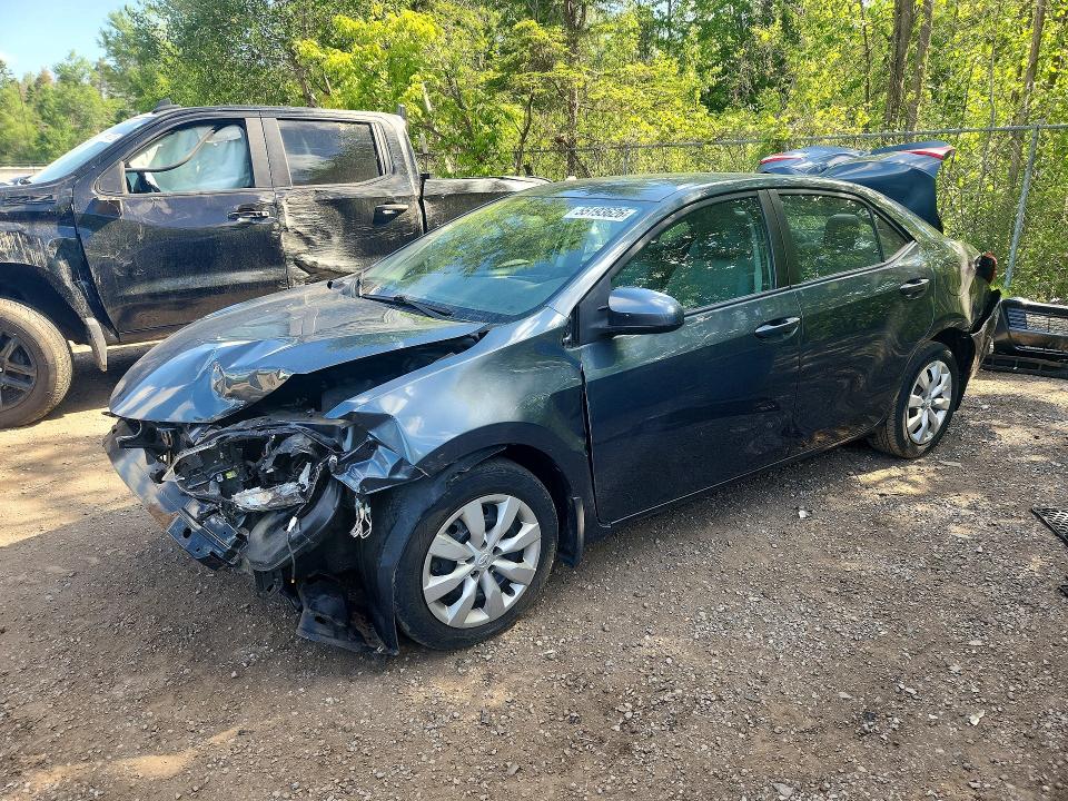 55193626 :رقم المزاد ، 2T1BURHE6FC450090 vin ، 2015 Toyota Corolla مزاد بيع