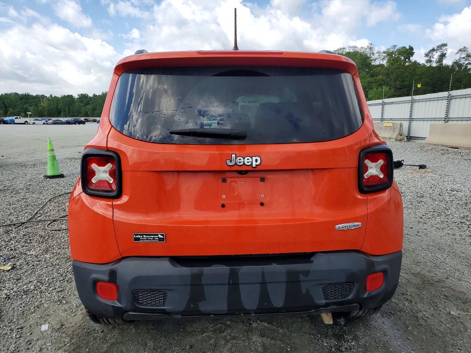 Продаж на аукціоні авто 2015 Jeep Renegade, vin: ZACCJABT7FPB31470, номер лоту: 57657206