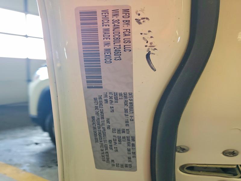 56855386 :رقم المزاد ، 3C4NJDCB0LT246013 vin ، 2020 Jeep Compass مزاد بيع