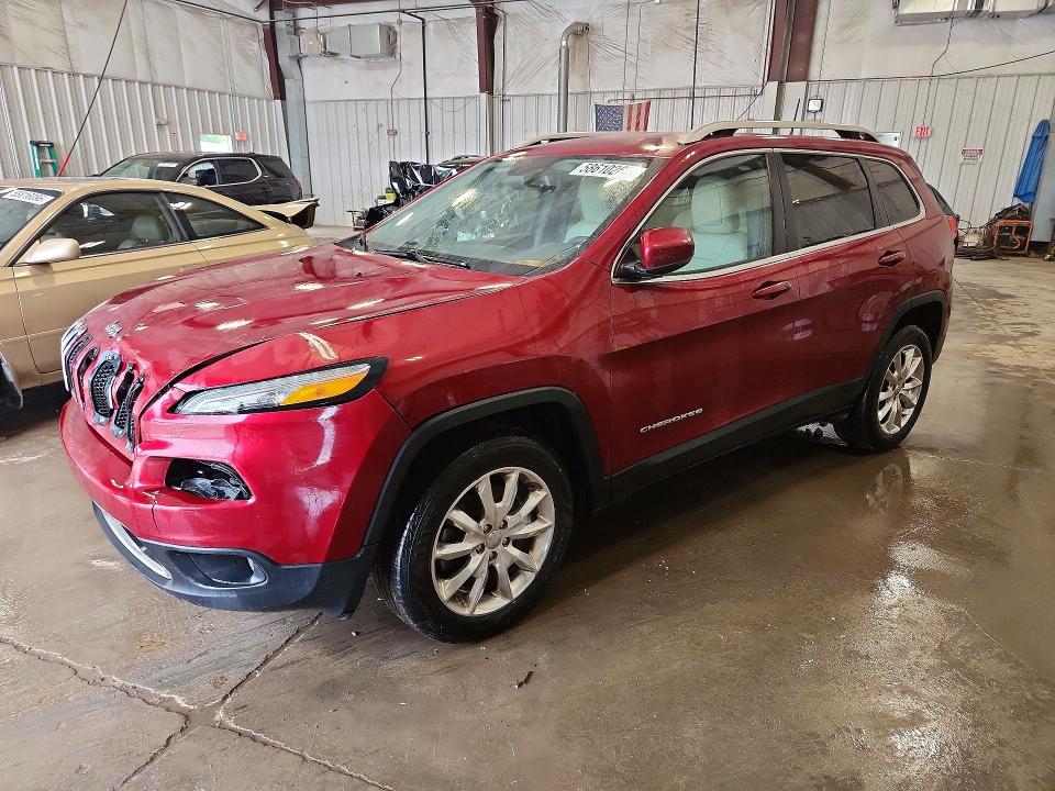 2016 Jeep Cherokee მანქანა იყიდება აუქციონზე, vin: 1C4PJMDS3GW169564, აუქციონის ნომერი: 58610266