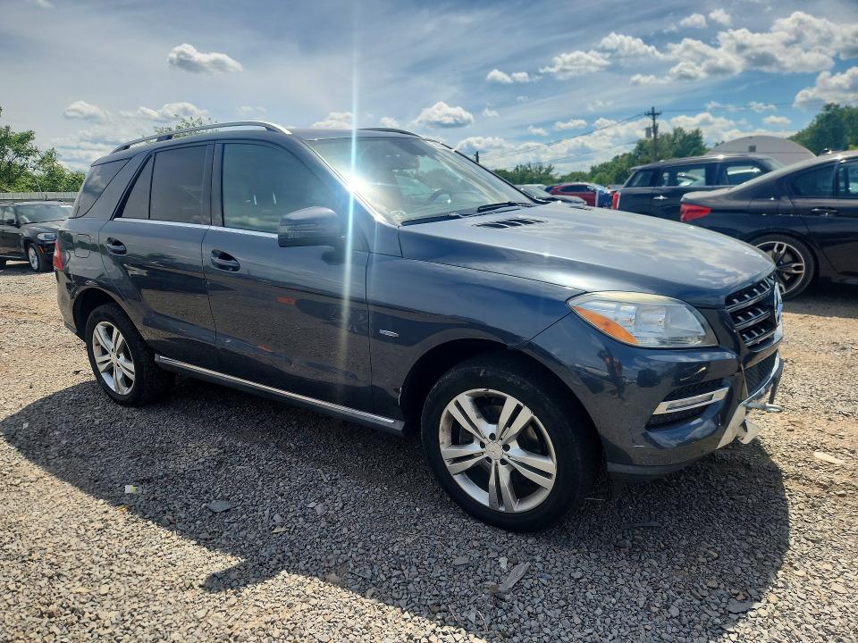 Продаж на аукціоні авто 2012 Mercedes-benz Ml, vin: 4JGDA5HB3CA022733, номер лоту: 58004696