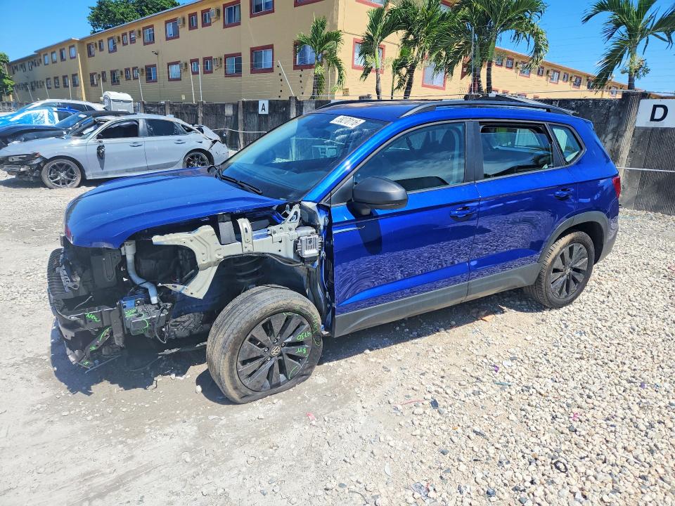 Продажа на аукционе авто 2024 Volkswagen Taos, vin: 3VV5X7B28RM082287, номер лота: 58270116