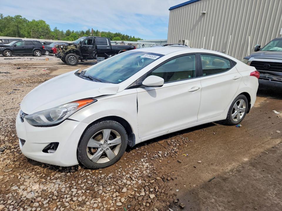 2013 Hyundai Elantra მანქანა იყიდება აუქციონზე, vin: 5NPDH4AE2DH334809, აუქციონის ნომერი: 55704526