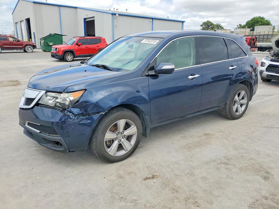 2012 Acura Mdx მანქანა იყიდება აუქციონზე, vin: 2HNYD2H29CH540692, აუქციონის ნომერი: 57543316