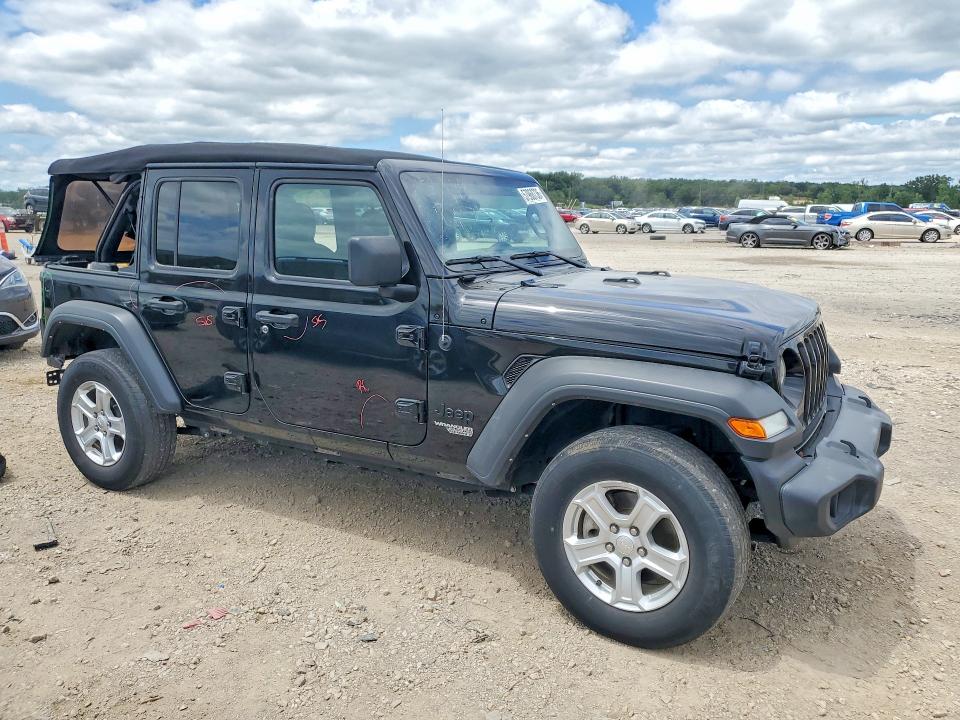 57968736 :رقم المزاد ، 1C4HJXDG3MW816199 vin ، 2021 Jeep Wrangler Unlimited مزاد بيع