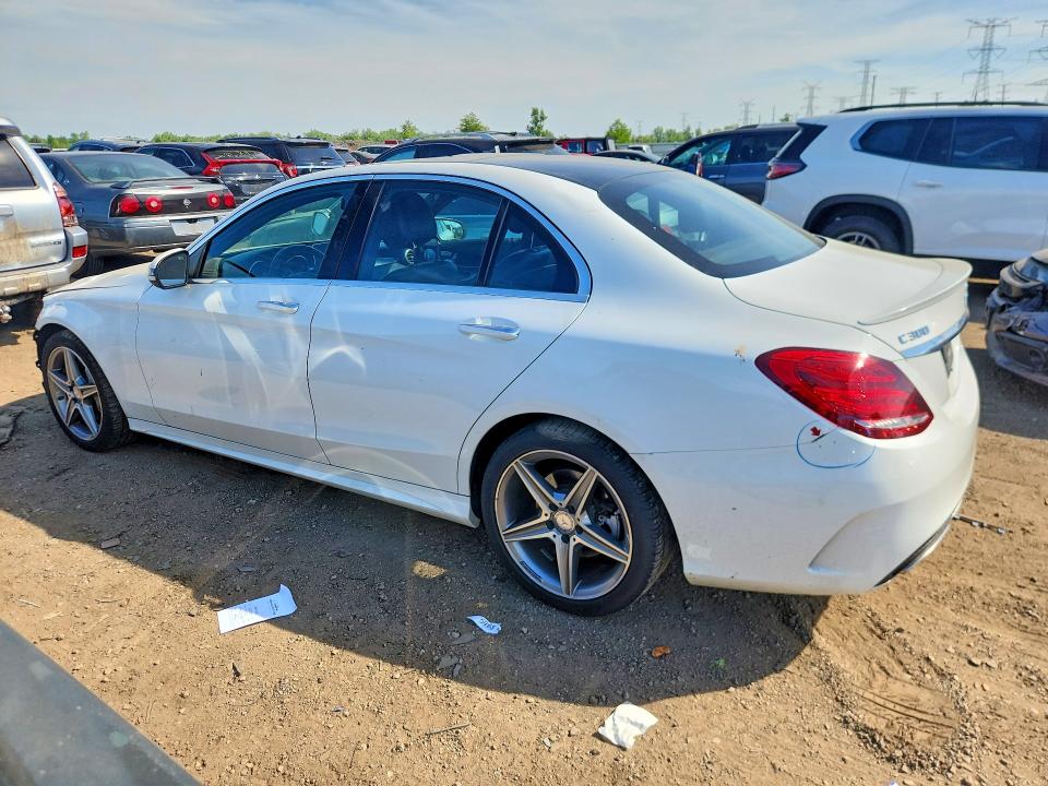 2017 Mercedes-benz C მანქანა იყიდება აუქციონზე, vin: 55SWF4KB3HU200283, აუქციონის ნომერი: 55630646