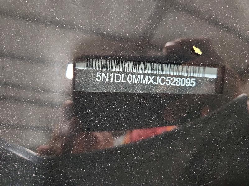 58547946 :رقم المزاد ، 5N1DL0MMXJC528095 vin ، 2018 Infiniti Qx60 مزاد بيع