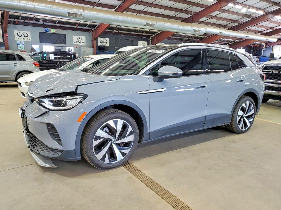 2022 Volkswagen Id.4 მანქანა იყიდება აუქციონზე, vin: WVGUNPE22NP035784, აუქციონის ნომერი: 58955916