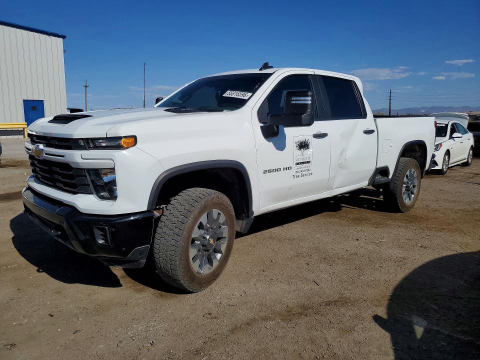 55816596 :رقم المزاد ، 2GC4WME74R1160218 vin ، 2024 Chevrolet Silverado مزاد بيع