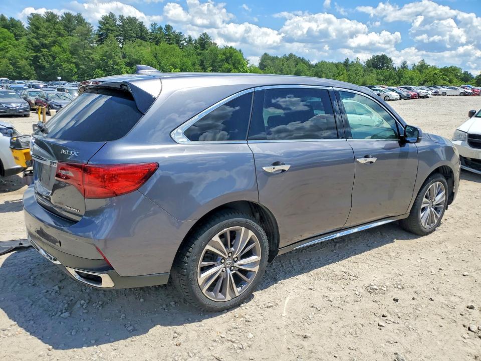 57827906 :رقم المزاد ، 5FRYD4H71HB036341 vin ، 2017 Acura Mdx مزاد بيع