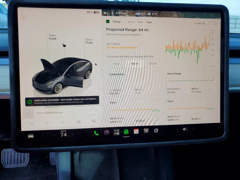 Продажа на аукционе авто 2022 Tesla Model 3, vin: 5YJ3E1EB5NF288105, номер лота: 57260206