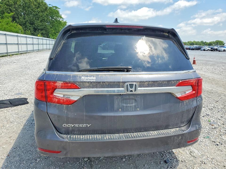 57557906 :رقم المزاد ، 5FNRL6H78KB065928 vin ، 2019 Honda Odyssey مزاد بيع