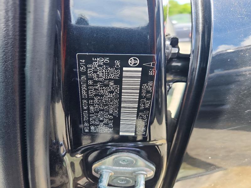 2014 Toyota Prius C მანქანა იყიდება აუქციონზე, vin: JTDKDTB3XE1072623, აუქციონის ნომერი: 58215636