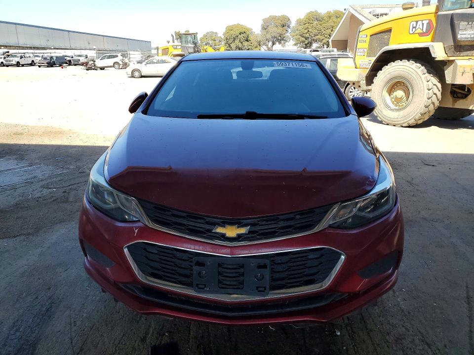 2017 Chevrolet Cruze მანქანა იყიდება აუქციონზე, vin: 1G1BE5SM5H7266682, აუქციონის ნომერი: 59371156