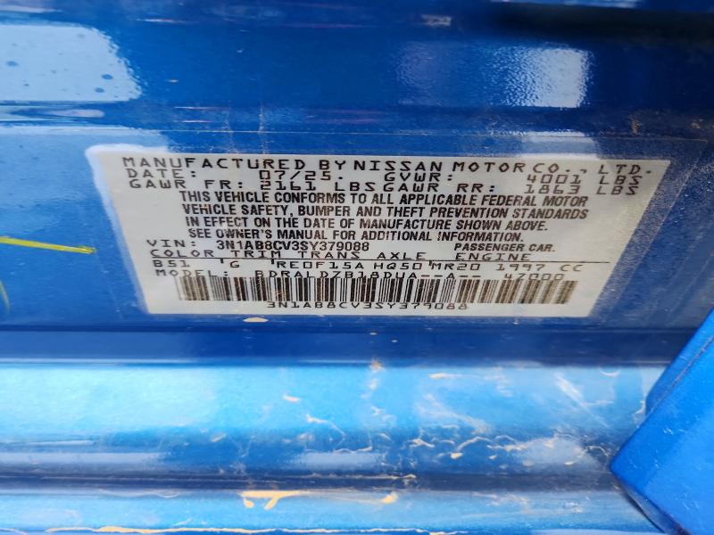Aukcja sprzedaży 2025 Nissan Sentra, vin: 3N1AB8CV3SY379088, numer aukcji: 57301376