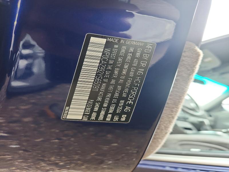 Aukcja sprzedaży 2000 Porsche Carrera, vin: WP0CA2992YS650911, numer aukcji: 58451536