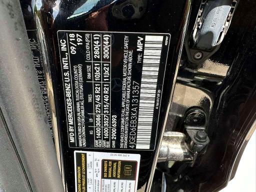 Aukcja sprzedaży 2019 Mercedes-benz Gle Coupe, vin: 4JGED6EB3KA131357, numer aukcji: 52033566
