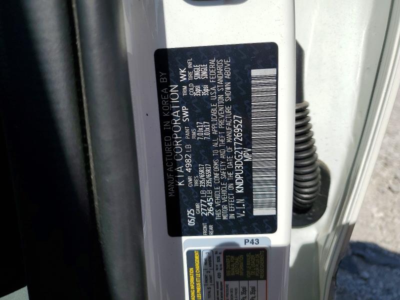 Продажа на аукционе авто 2026 Kia Sportage, vin: KNDPU3DG2T7269527, номер лота: 55864266
