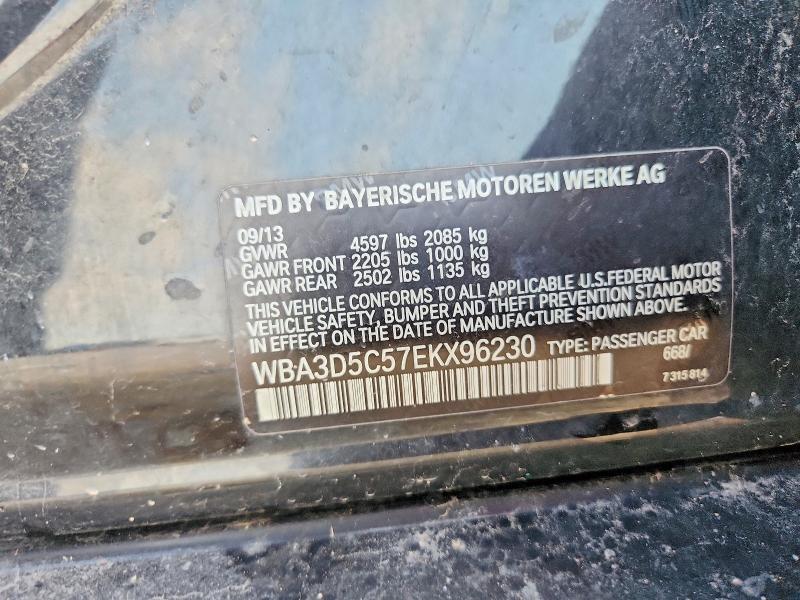 Aukcja sprzedaży 2014 Bmw 328, vin: WBA3D5C57EKX96230, numer aukcji: 59043716
