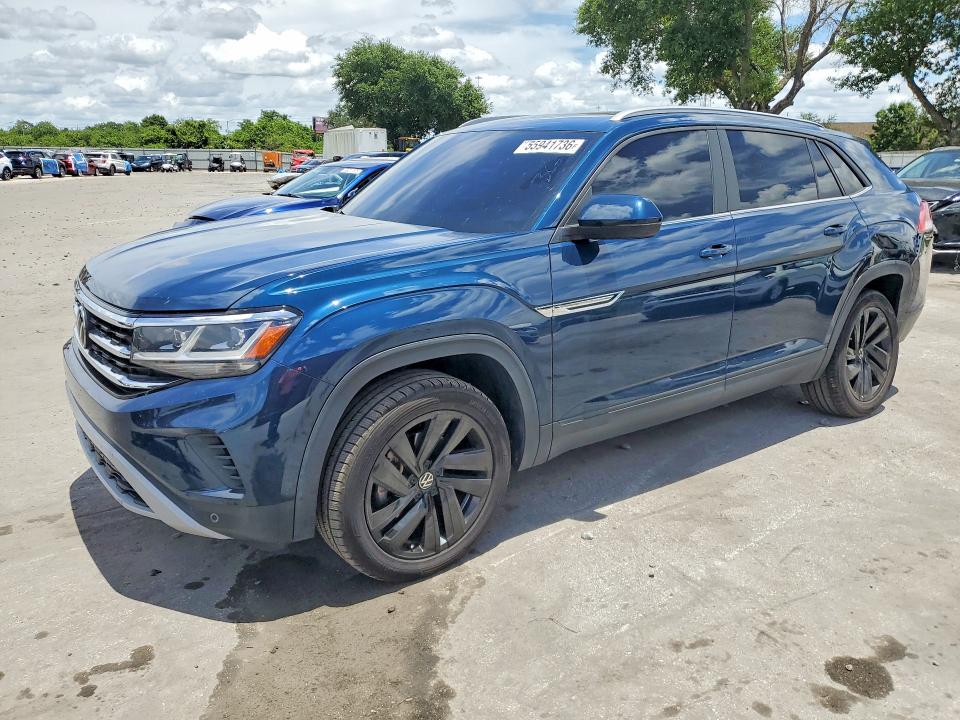 Продажа на аукционе авто 2021 Volkswagen Atlas Cross Sport, vin: 1V2JE2CA9MC241385, номер лота: 55941736