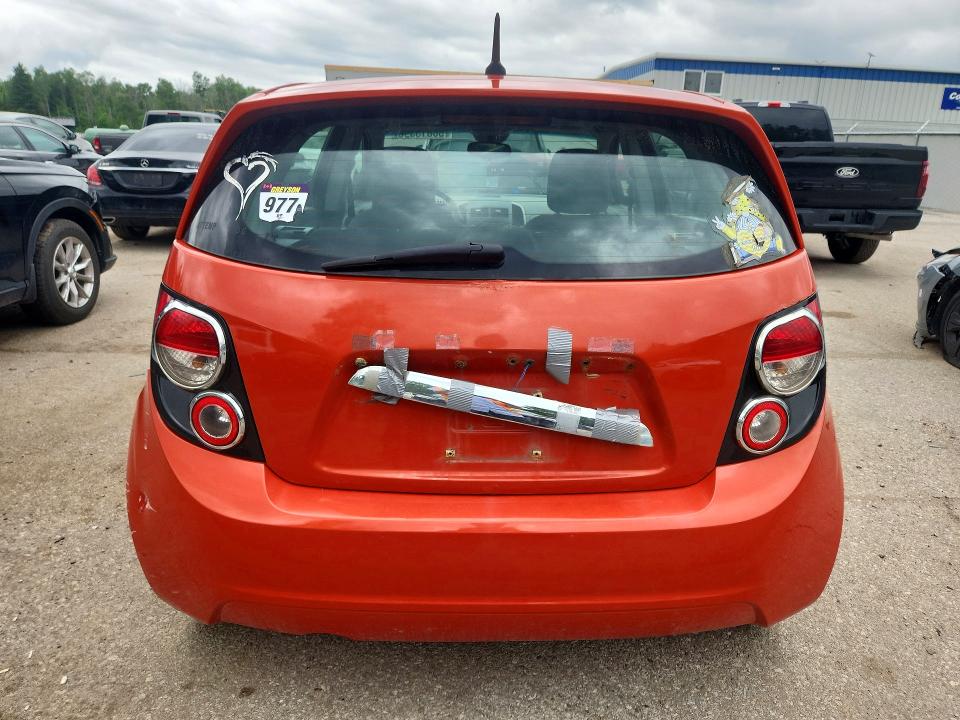 Продаж на аукціоні авто 2012 Chevrolet Sonic, vin: 1G1JC6EH2C4138075, номер лоту: 56615396