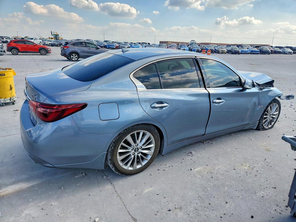 2019 Infiniti Q50 მანქანა იყიდება აუქციონზე, vin: JN1EV7AP9KM515380, აუქციონის ნომერი: 57365866